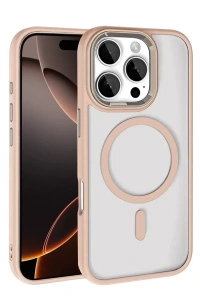 Apple iPhone 16 Pro Max Terea Magsafe Kapak - Gold