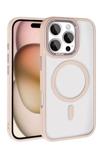 Apple iPhone 16 Pro Max Terea Magsafe Kapak - Pembe