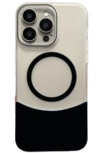 Apple iPhone 16 Pro Max Velar Magsafe Kapak - Siyah