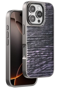 Apple iPhone 16 Pro Max Wave Kapak - Derin Mor