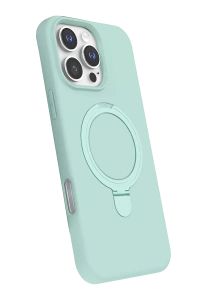 Apple iPhone 16 Pro Regal Magsafe Standlı Kapak - Su Yeşili