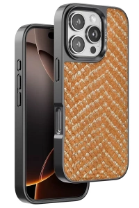 Apple iPhone 16 Pro Viper Kapak - Kahverengi
