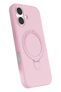Apple iPhone 16 Regal Magsafe Standlı Kapak - Açık Pembe
