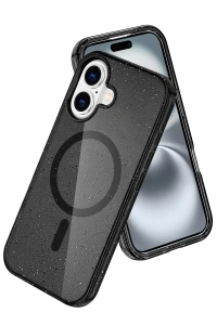 Apple iPhone 16 Star Magsafe Kapak - Siyah