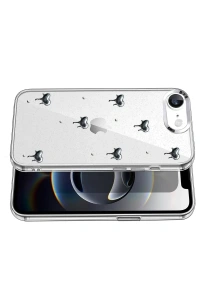 Apple iPhone 16E Fiyonk Desenli Kapak - Desen 1