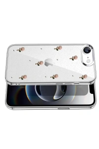Apple iPhone 16E Fiyonk Desenli Kapak - Desen 6