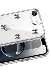 Apple iPhone 16E Fiyonk Desenli Kapak - Desen 8