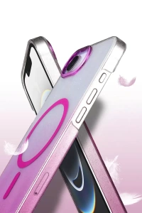Apple iPhone 16E Glossy Magsafe Kapak - Siyah