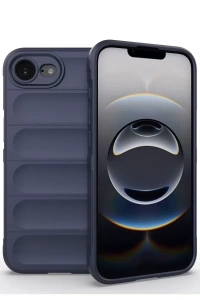 Apple iPhone 16E Kılıf Optimum Silikon - Lacivert