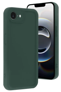 Apple iPhone 16E Kılıf Viera Silikon - Koyu Yeşil