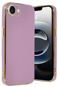 Apple iPhone 16E Kılıf Volet Silikon - Mor