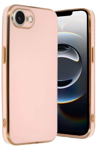Apple iPhone 16E Kılıf Volet Silikon - Pembe