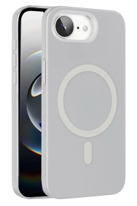 Apple iPhone 16E Tuna PC Slim Magsafe Kapak - Şeffaf