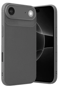 Apple iPhone 17 Air Auto Focus Karbon Kapak - Gri