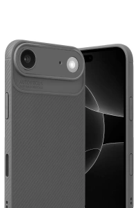 Apple iPhone 17 Air Auto Focus Karbon Kapak - Gri