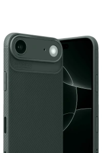 Apple iPhone 17 Air Auto Focus Karbon Kapak - Koyu Yeşil