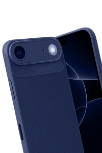 Apple iPhone 17 Air Auto Focus Karbon Kapak - Lacivert