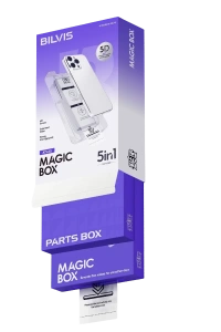 Apple iPhone 17 Air Bilvis 5in1 3D Magic Cam Ekran Koruyucu - Siyah