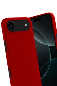 Apple iPhone 17 Air First Silikon - Kırmızı