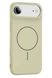 Apple iPhone 17 Air Jully Magsafe Kapak - Bej