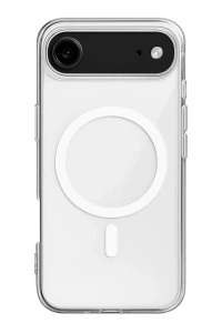 Apple iPhone 17 Air Kılıf Magneticsafe Şeffaf Silikon - Şeffaf