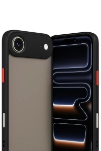 Apple iPhone 17 Air Kılıf Montreal Silikon Kapak - Siyah