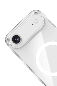 Apple iPhone 17 Air Kılıf Pc Real Magsafe Kapak - Şeffaf