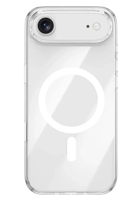 Apple iPhone 17 Air Kılıf Pc Real Magsafe Kapak - Şeffaf