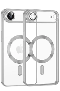 Apple iPhone 17 Air Kross Magneticsafe Kapak - Gümüş