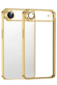 Apple iPhone 17 Air Lensli Silikon - Gold