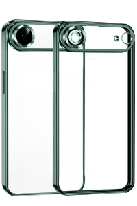 Apple iPhone 17 Air Lensli Silikon - Yeşil