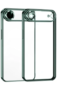 Apple iPhone 17 Air Lensli Silikon - Yeşil