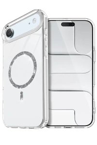 Apple iPhone 17 Air Live Diamond Magsafe Kapak - Şeffaf