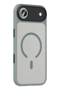 Apple iPhone 17 Air Megane Magsafe Kapak - Titan Gri