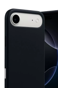 Apple iPhone 17 Air Nano içi Kadife Silikon - Siyah