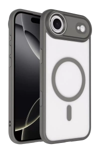 Apple iPhone 17 Air Terea Magsafe Kapak - Gri