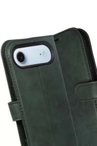 Apple iPhone 17 Air Trend S Plus Kapaklı Kılıf - Yeşil