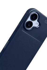 Apple iPhone 17 Auto Focus Karbon Kapak - Lacivert