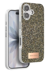 Apple iPhone 17 Bright Simli Kapak - Çöl Titanyum