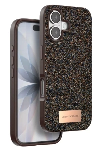 Apple iPhone 17 Bright Simli Kapak - Gold