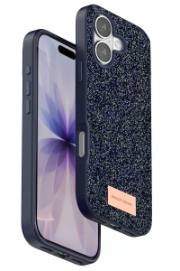 Apple iPhone 17 Bright Simli Kapak - Mavi