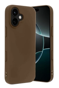 Apple iPhone 17 First Silikon - Kahverengi