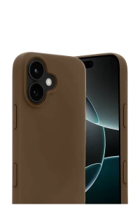 Apple iPhone 17 First Silikon - Kahverengi