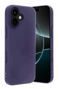 Apple iPhone 17 First Silikon - Mürdüm
