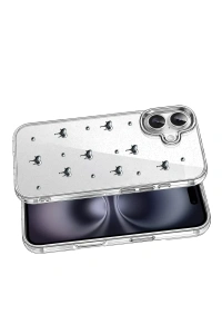 Apple iPhone 17 Fiyonk Desenli Kapak - Desen 1