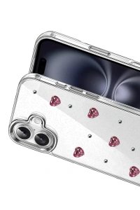 Apple iPhone 17 Fiyonk Desenli Kapak - Desen 3