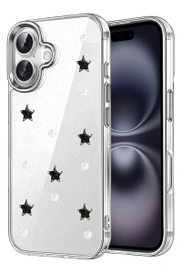 Apple iPhone 17 Fiyonk Desenli Kapak - Desen 7