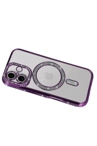 Apple iPhone 17 Joke Simli Magneticsafe Kılıf - Derin Mor