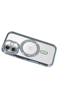 Apple iPhone 17 Joke Simli Magneticsafe Kılıf - Mavi