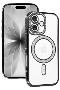 Apple iPhone 17 Joke Simli Magneticsafe Kılıf - Siyah